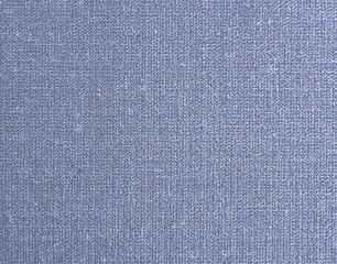 Textured background of blue natural textile   