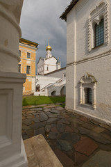 Rostov Kremlin. Located in the center of Rostov near the lake Nero. Russian landmark. The Golden...