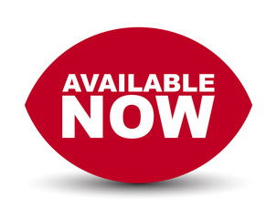 red vector banner available now