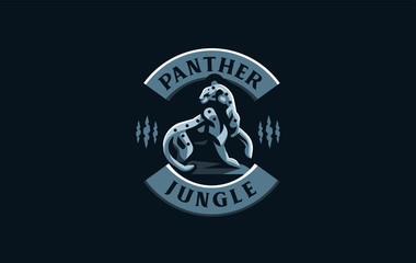 The image of a cougar or panther.