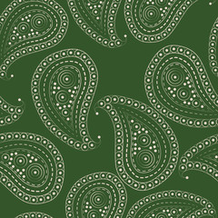 Simple paisley pattern