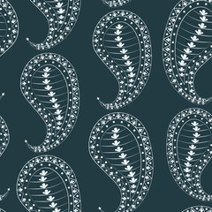 Simple paisley pattern