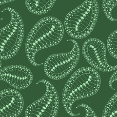 Simple paisley pattern