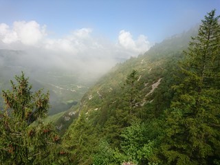 Fototapeta premium montagne du jura les Grès