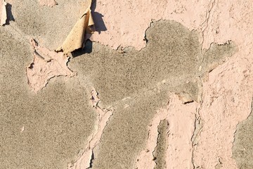 経年劣化した塗装面