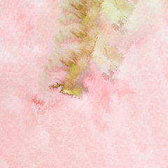 Aquarelle abstract hand drawn stain backdrop
