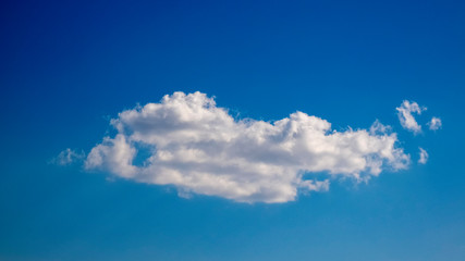 Fototapeta premium beautiful clouds in the blue sky