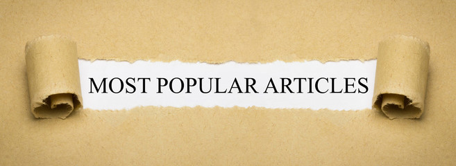Most Popular Articles