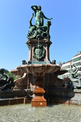 Obraz premium Broderbunnen Miasto St. Gallen - Szwajcaria