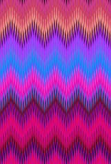 psychedelic hallucination hallucinogenic chevron zigzag. fabric.