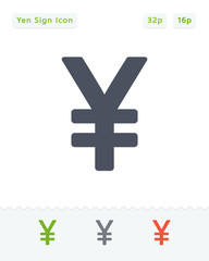 Yen Sign - Sticker Icons