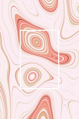 Abstract beige poster background and liquid design, gradient.