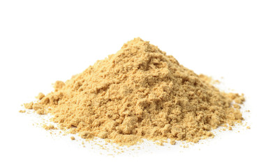 Pile of dry mustard powder