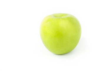 green apple  isolated on white background