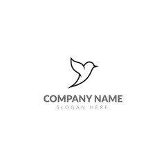 Bird logo template