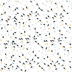 Obraz premium White terrazzo background with Italian stone marble texture