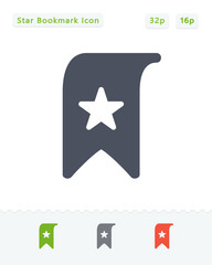 Star Bookmark - Sticker Icons