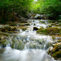 Natural Spring Waterfall