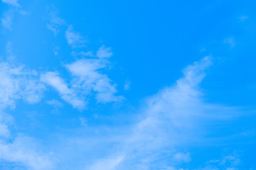 blue sky and air white clouds background, abstract background