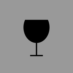 Drink glass icon vector - 274461241