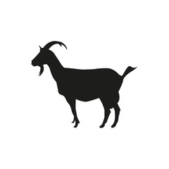 Icon goat . Vector illustration