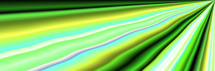 Digital Art, panoramic abstract three-dimensional objects with soft lighting, Germany