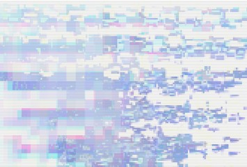 Glitch digital screen pattern abstract, technology interference.