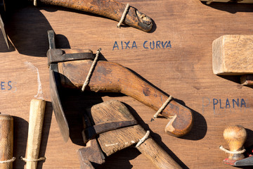 Antique carpenter tools