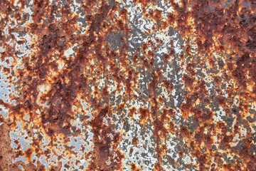 Old Weathered Rusty Metal Texture