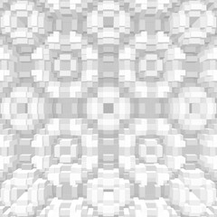 Cube 3d extrude symmetry background, geometry shape.
