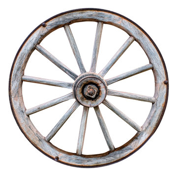 Isolated Wagon Wheel