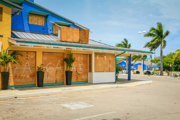 Premises boarded up after forced closure