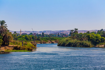 Life on the River Nile in Egypt