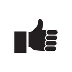 finger up vector icon