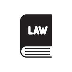 law vector icon