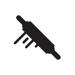 rolling pin vector icon