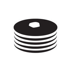 pancakes vector icon