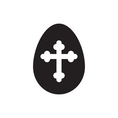 Fototapeta premium easter egg vector icon