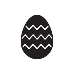 easter egg vector icon