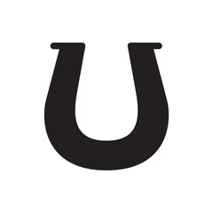 horseshoe vector icon