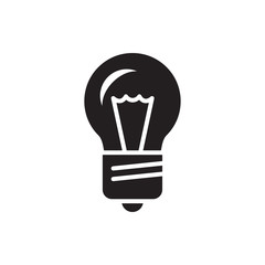 bulb vector icon