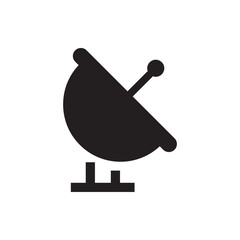 satellite antenna vector icon