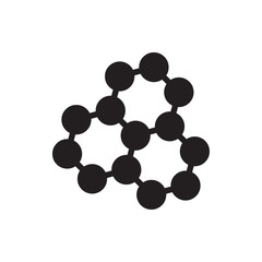 molecule vector icon