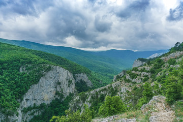 Fototapeta na wymiar Grand canyon Crimea