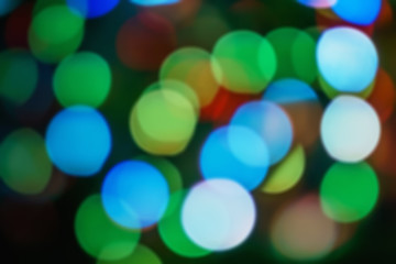 Bokeh blurry- beautiful spark
