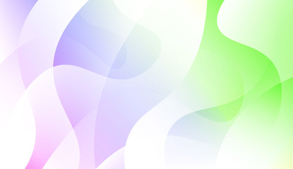 Fototapeta premium Template Background With Wave Geometric Shape. For Design, Presentation, Business. Colorful Vector Illustration