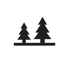 forest vector icon