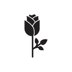 rose vector icon