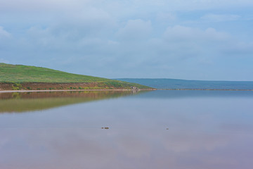 Sandy beach- sea background
