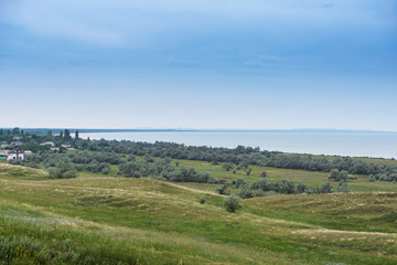 Crimea steppe- landscape summer